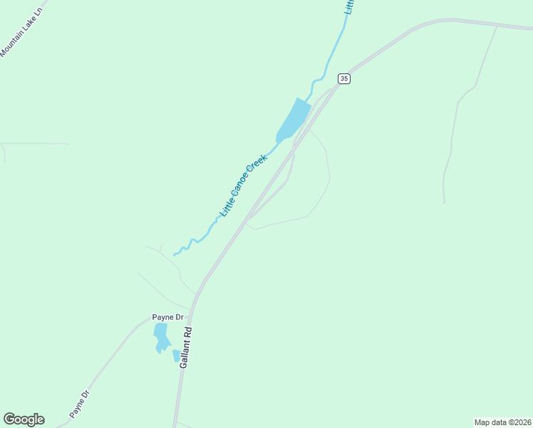 map of restaurants, bars, coffee shops, grocery stores, and more near 12689 Gallant Road in Gallant