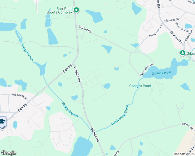 map of restaurants, bars, coffee shops, grocery stores, and more near 111 Wildlife Road in Lexington