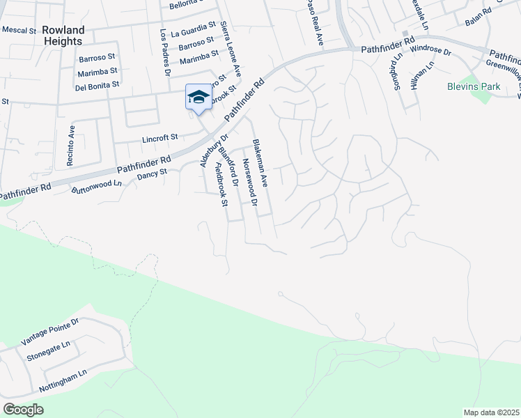 map of restaurants, bars, coffee shops, grocery stores, and more near 3012 Norsewood Drive in Rowland Heights