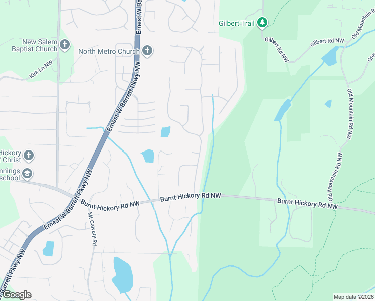 map of restaurants, bars, coffee shops, grocery stores, and more near 1870 Kendrick Court in Marietta