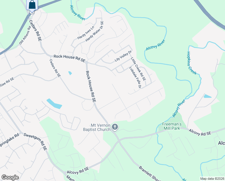 map of restaurants, bars, coffee shops, grocery stores, and more near 337 Kings Hill Court in Lawrenceville