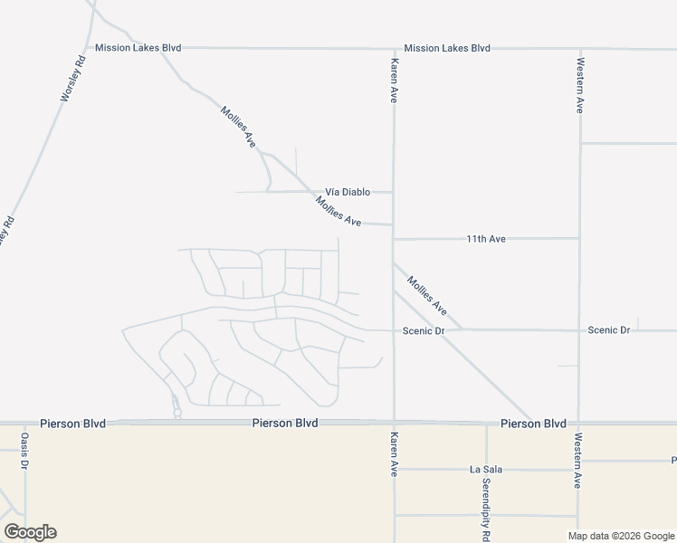 map of restaurants, bars, coffee shops, grocery stores, and more near 11374 North Star Lane in Desert Hot Springs