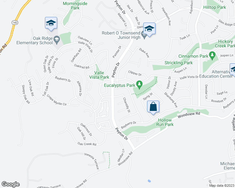 map of restaurants, bars, coffee shops, grocery stores, and more near 3336 Paisley Street in Chino Hills