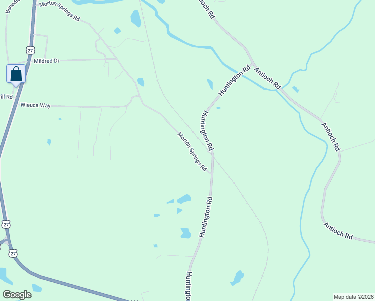map of restaurants, bars, coffee shops, grocery stores, and more near 580 Morton Springs Road in Cedartown
