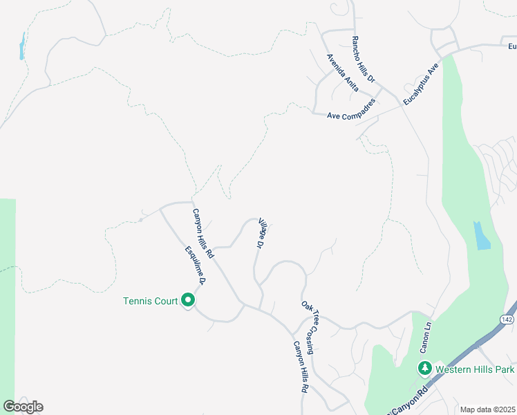 map of restaurants, bars, coffee shops, grocery stores, and more near 1148 Village Drive in Chino Hills