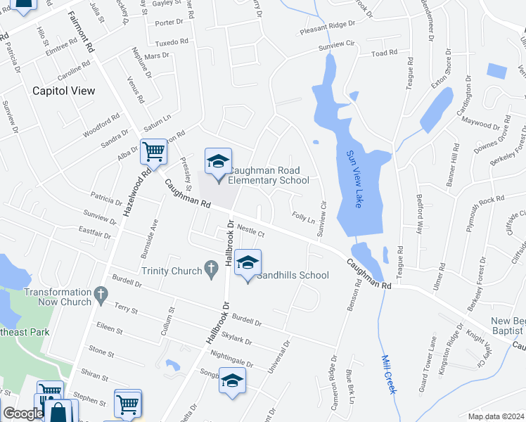 map of restaurants, bars, coffee shops, grocery stores, and more near 5 Ashley's Place in Columbia