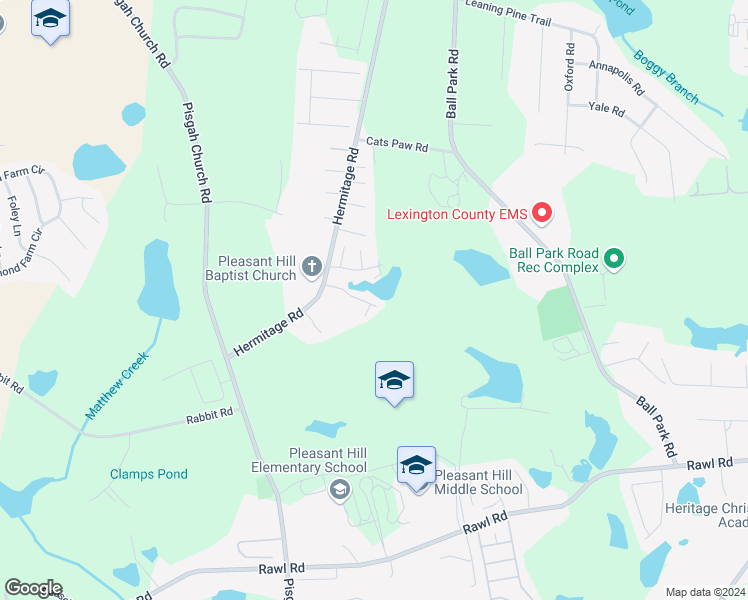 map of restaurants, bars, coffee shops, grocery stores, and more near 21 Wilderness Road in Lexington