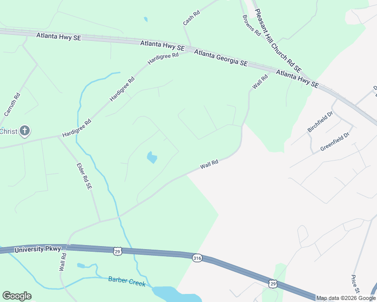 map of restaurants, bars, coffee shops, grocery stores, and more near 539 Wall Road in Statham