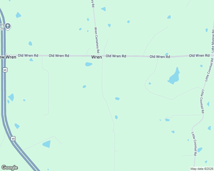 map of restaurants, bars, coffee shops, grocery stores, and more near 30027 Bourland Drive in Aberdeen
