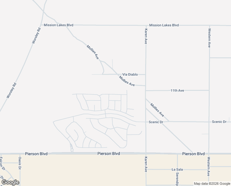 map of restaurants, bars, coffee shops, grocery stores, and more near 62439 Highwing Street in Desert Hot Springs