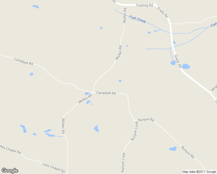 map of restaurants, bars, coffee shops, grocery stores, and more near 1027 Campbell Road in Cedartown