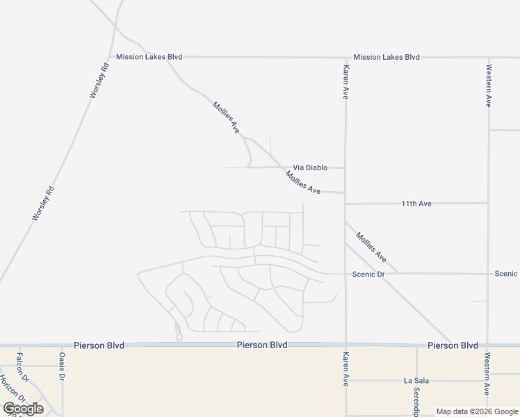 map of restaurants, bars, coffee shops, grocery stores, and more near 62428 Highwing Street in Desert Hot Springs