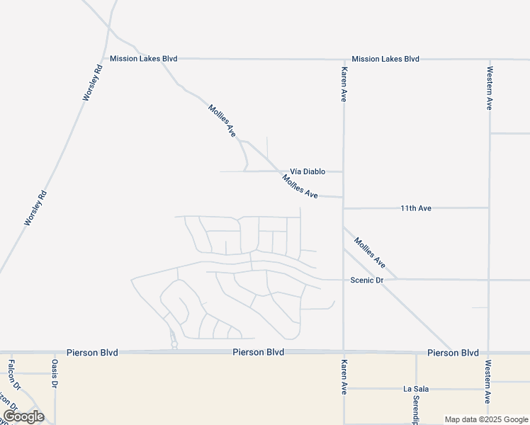 map of restaurants, bars, coffee shops, grocery stores, and more near 62440 Highwing Street in Desert Hot Springs