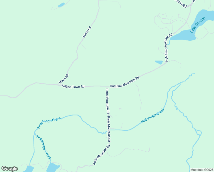 map of restaurants, bars, coffee shops, grocery stores, and more near 0 Paris Mountain Road in Rockmart