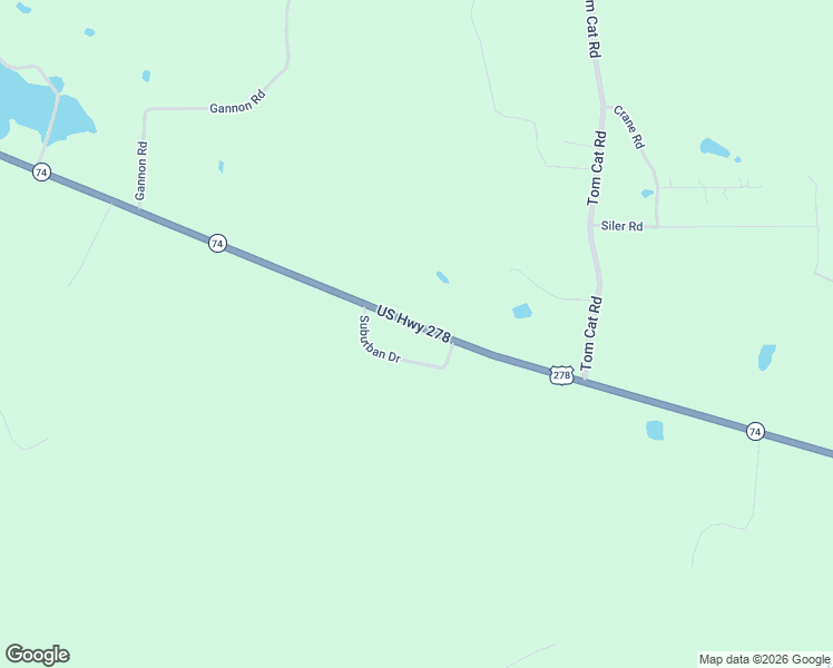 map of restaurants, bars, coffee shops, grocery stores, and more near 11265 U.S. 278 in Piedmont