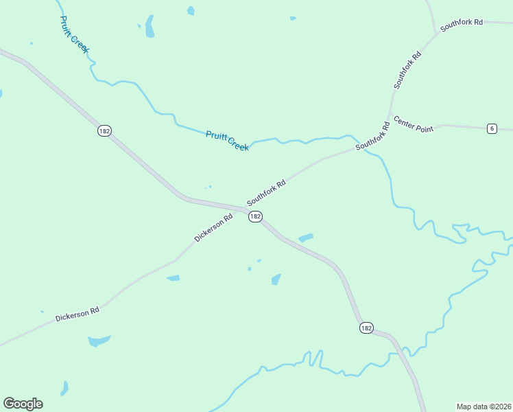 map of restaurants, bars, coffee shops, grocery stores, and more near 1961 Southfork Road in Okolona