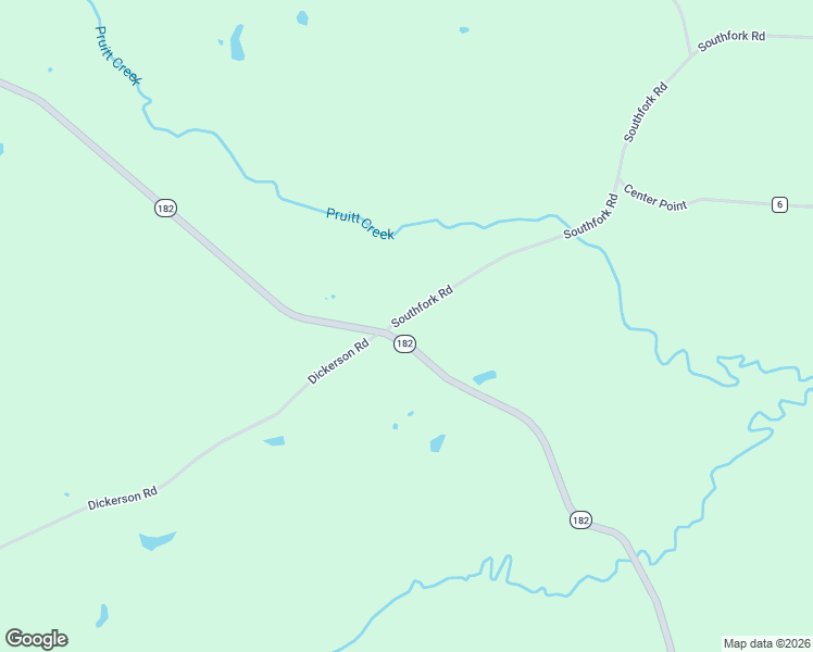 map of restaurants, bars, coffee shops, grocery stores, and more near 1961 Southfork Road in Okolona