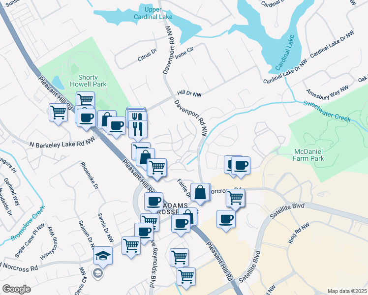 2500 Pleasant Hill Road, Duluth GA Walk Score
