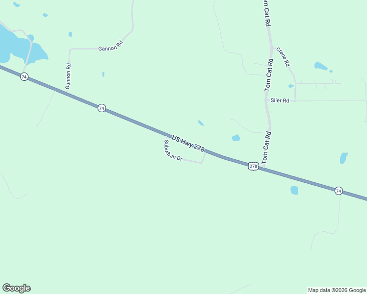 map of restaurants, bars, coffee shops, grocery stores, and more near 11265 U.S. 278 in Piedmont