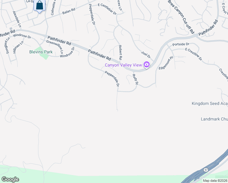 map of restaurants, bars, coffee shops, grocery stores, and more near 2691 Pepperdale Drive in Rowland Heights