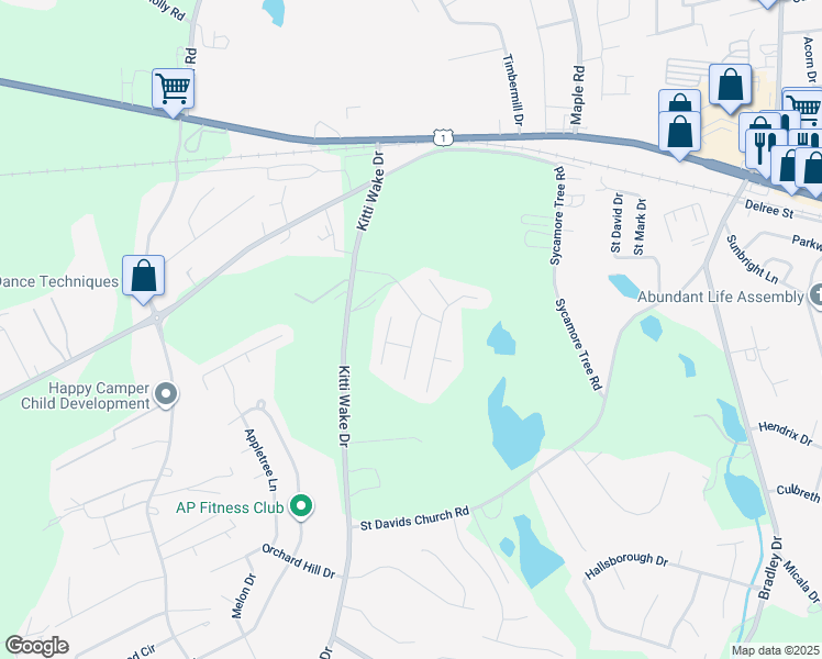 map of restaurants, bars, coffee shops, grocery stores, and more near 212 Pine Bluff Lane in West Columbia