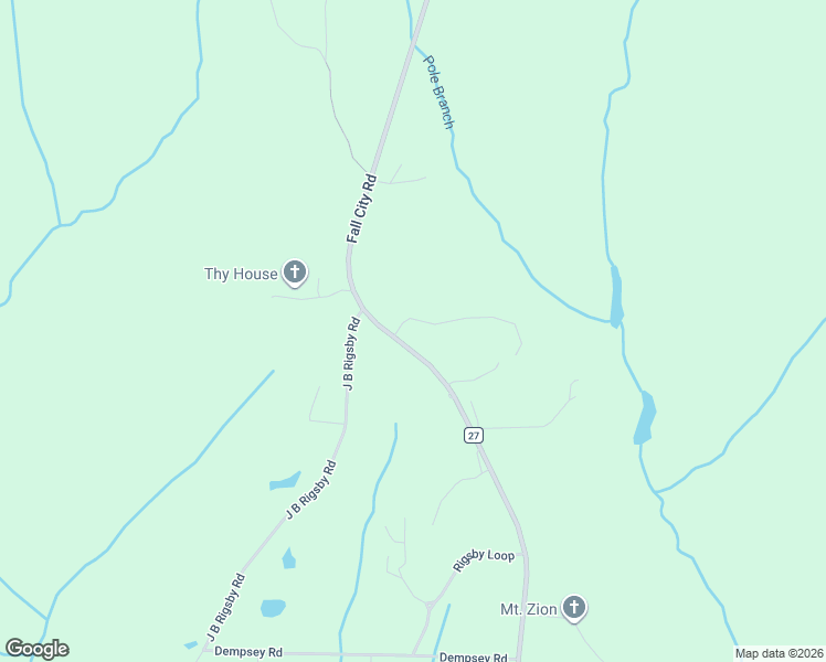 map of restaurants, bars, coffee shops, grocery stores, and more near 4552 Fall City Road in Jasper