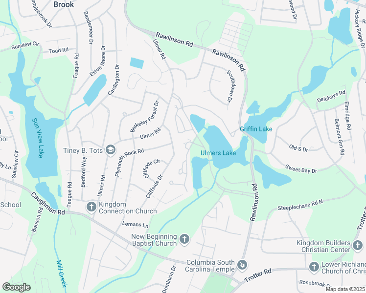 map of restaurants, bars, coffee shops, grocery stores, and more near 13 Cassia Court in Columbia