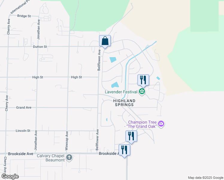 10490 Frontier Trail, Cherry Valley CA Walk Score