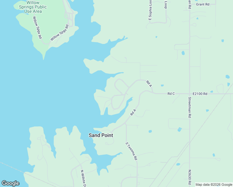 map of restaurants, bars, coffee shops, grocery stores, and more near 643 North Sand Point Road in Mead