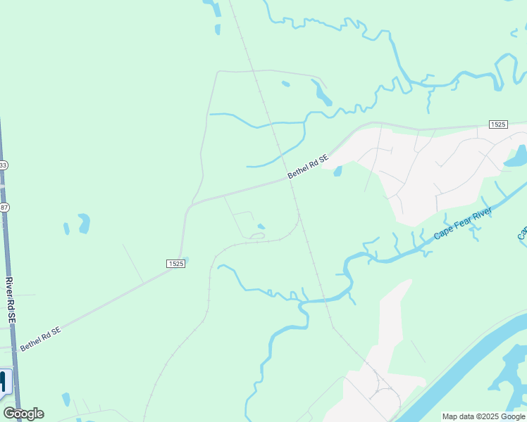 map of restaurants, bars, coffee shops, grocery stores, and more near 6059 Bethel Road Southeast in Southport