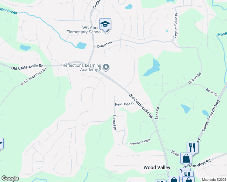 map of restaurants, bars, coffee shops, grocery stores, and more near 430 Stewart Drive in Dallas
