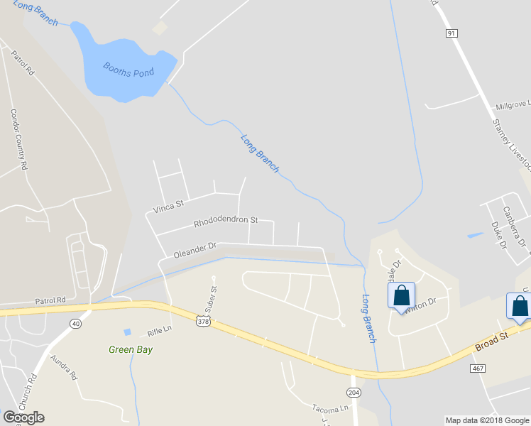 map of restaurants, bars, coffee shops, grocery stores, and more near 3655 Rhododendron Street in Sumter