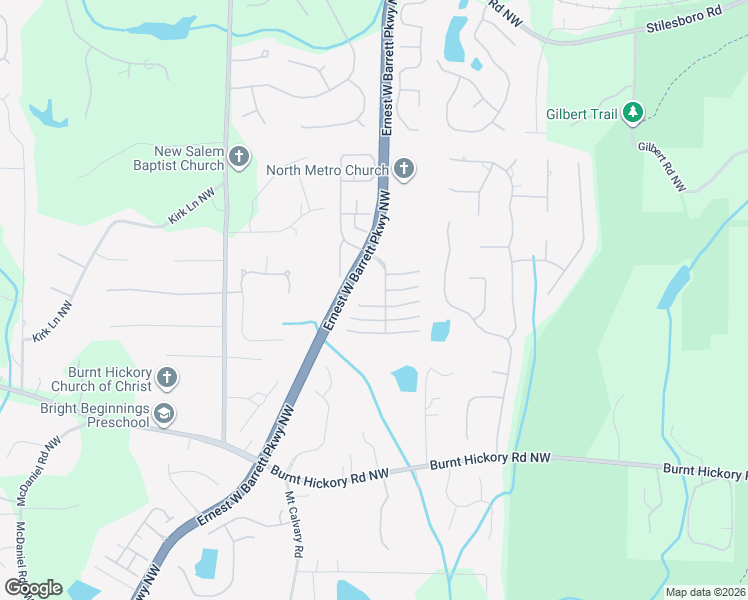 map of restaurants, bars, coffee shops, grocery stores, and more near 1832 Stone Bridge Way in Marietta