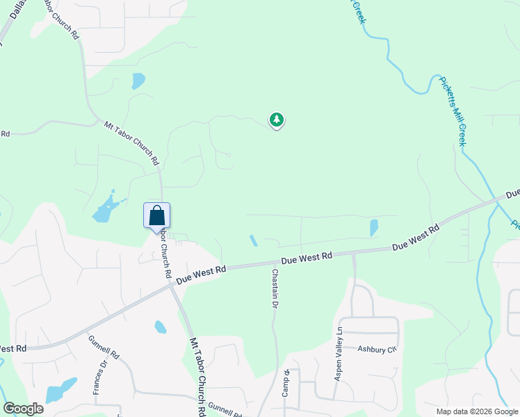 map of restaurants, bars, coffee shops, grocery stores, and more near 65 Silverleaf Lane in Dallas