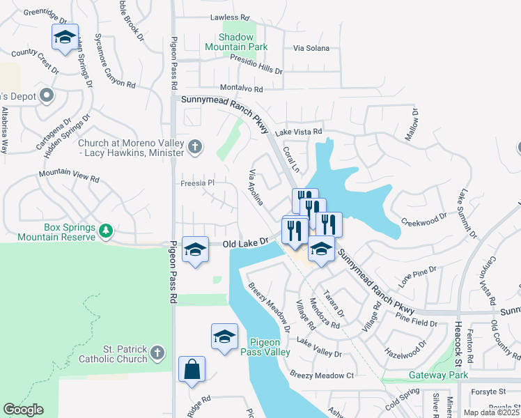 Walk Score Detail Map