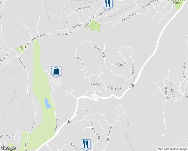 map of restaurants, bars, coffee shops, grocery stores, and more near 2153 Turquoise Circle in Chino Hills