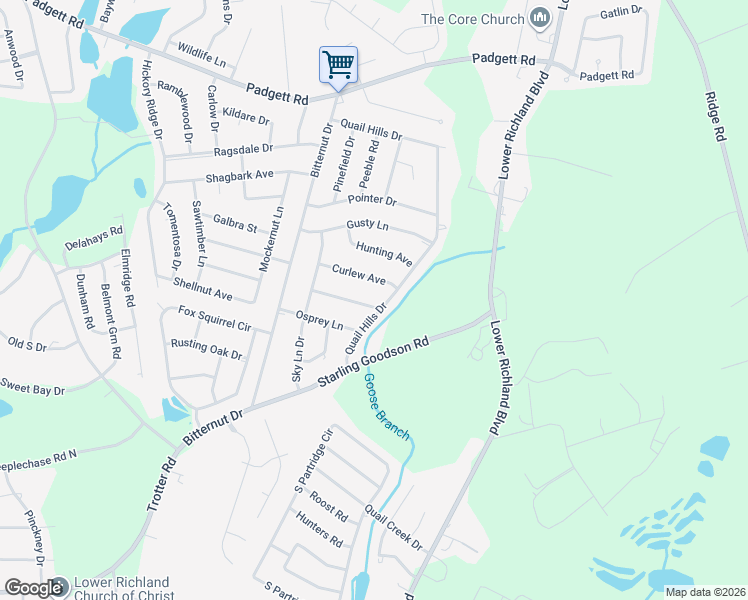 map of restaurants, bars, coffee shops, grocery stores, and more near 145 Field Pine Avenue in Hopkins