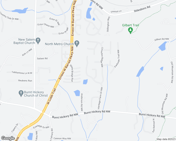 map of restaurants, bars, coffee shops, grocery stores, and more near 750 Hardage Farm Drive Northwest in Marietta