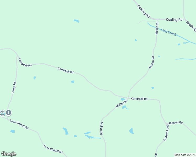 map of restaurants, bars, coffee shops, grocery stores, and more near 763 Campbell Road in Cedartown
