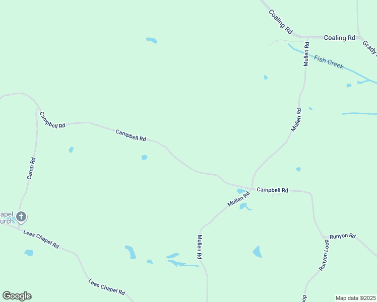 map of restaurants, bars, coffee shops, grocery stores, and more near 763 Campbell Road in Cedartown