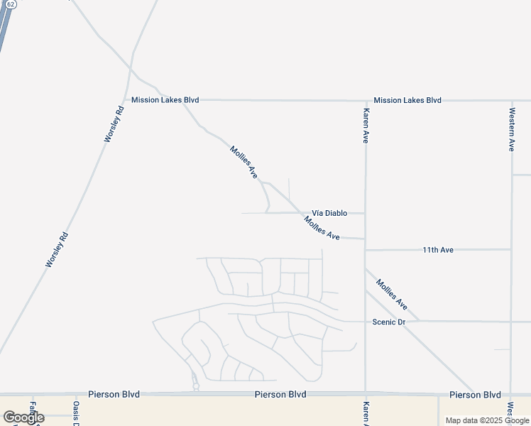 map of restaurants, bars, coffee shops, grocery stores, and more near 62860 Vía Diablo in Desert Hot Springs