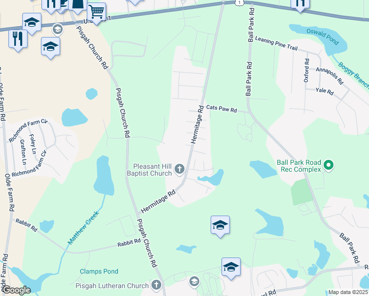 map of restaurants, bars, coffee shops, grocery stores, and more near 246 Smoke Rise Lane in Lexington