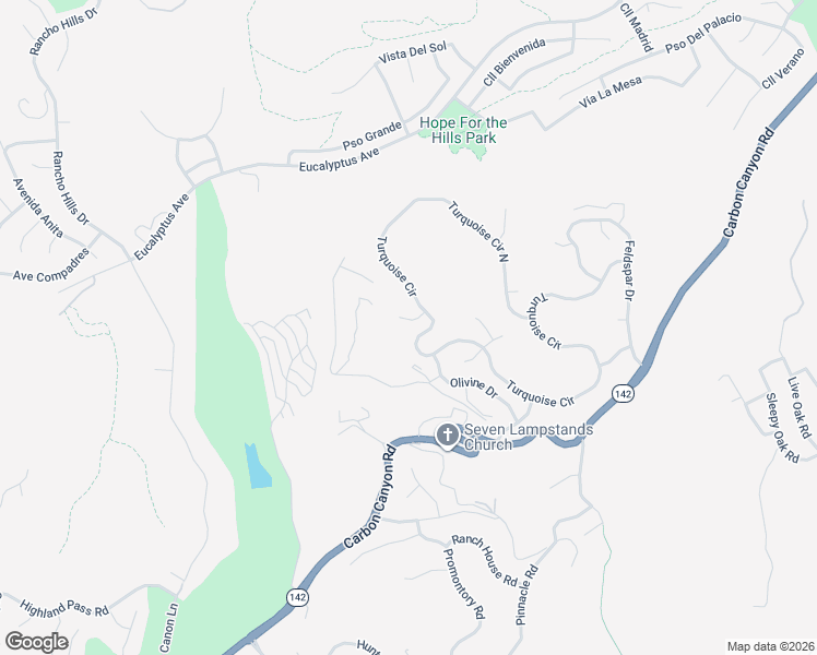 map of restaurants, bars, coffee shops, grocery stores, and more near 2081 Halite Court in Chino Hills