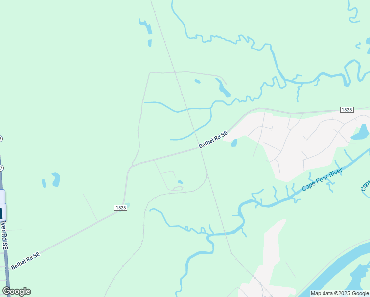 map of restaurants, bars, coffee shops, grocery stores, and more near Bethel Rd SE in Southport