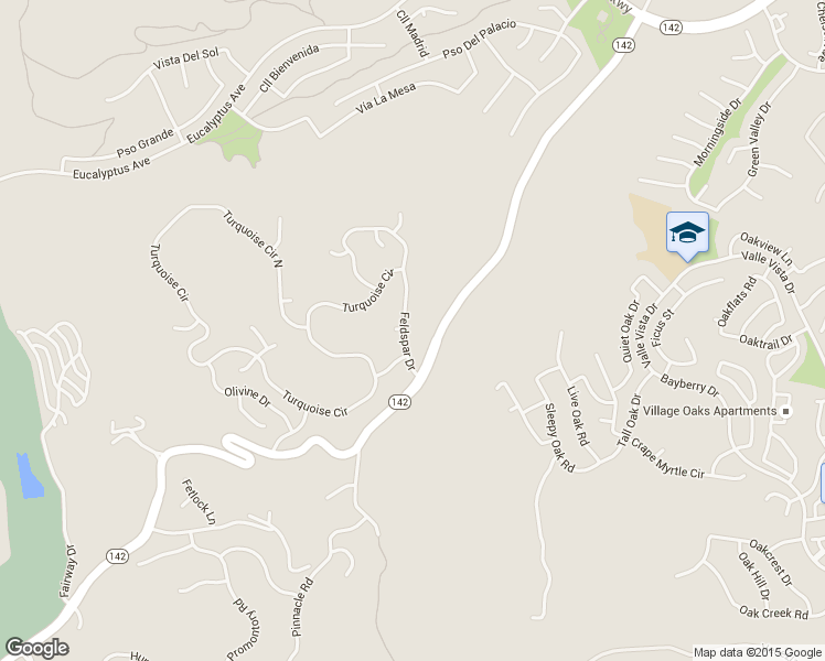 map of restaurants, bars, coffee shops, grocery stores, and more near 15539 Feldspar Drive in Chino Hills