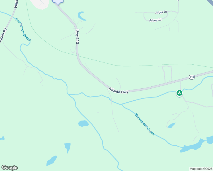map of restaurants, bars, coffee shops, grocery stores, and more near 1230 Atlanta Highway in Rockmart