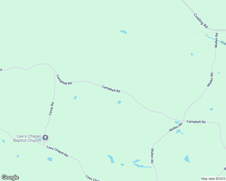 map of restaurants, bars, coffee shops, grocery stores, and more near Campbell Road in Cedartown