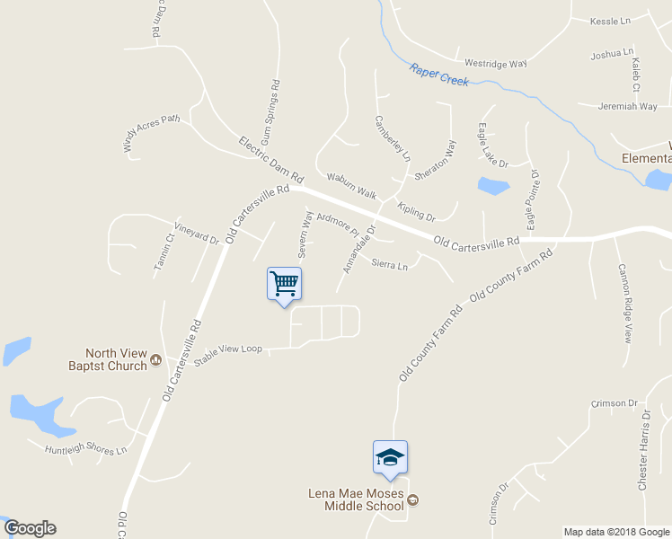 map of restaurants, bars, coffee shops, grocery stores, and more near 188 Annandale Drive in Dallas