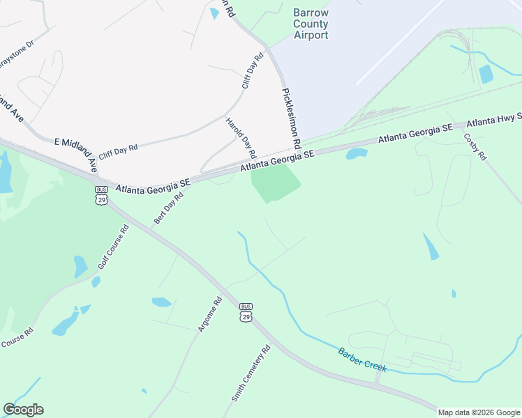 map of restaurants, bars, coffee shops, grocery stores, and more near 362 Margie Drive in Winder