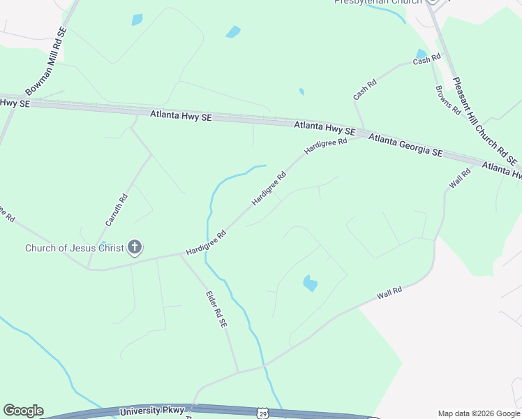 map of restaurants, bars, coffee shops, grocery stores, and more near 1608 Phillipsburg Drive in Winder